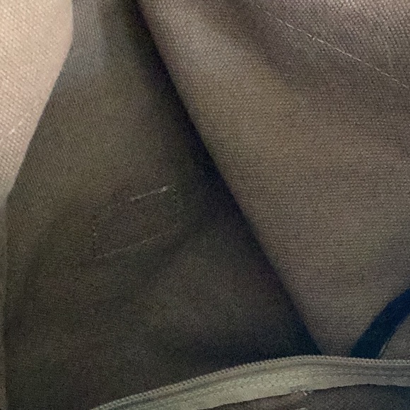 Beautiful leather & canvas Happa bag from Hawai’i - Picture 6 of 6